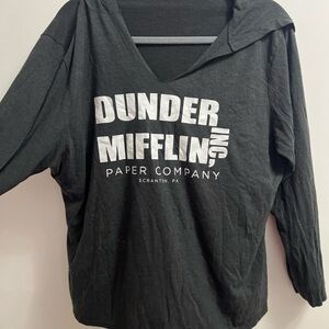 Black Dunder Mifflin Hoodie